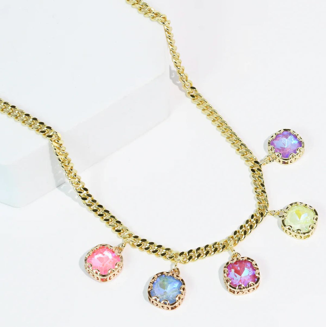 Treasure Jewels Necklace Color Bloom Necklace