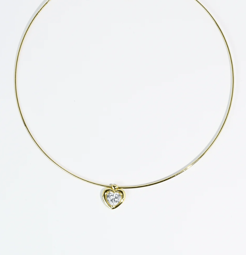 Treasure Jewels Necklace One Love Necklace Gold