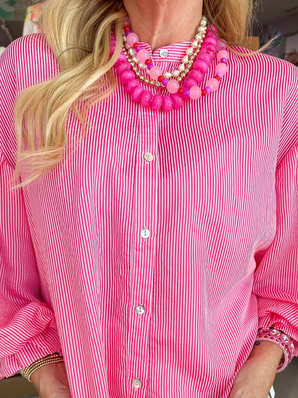 Treasure Jewels Necklace Sugar Beads Necklace