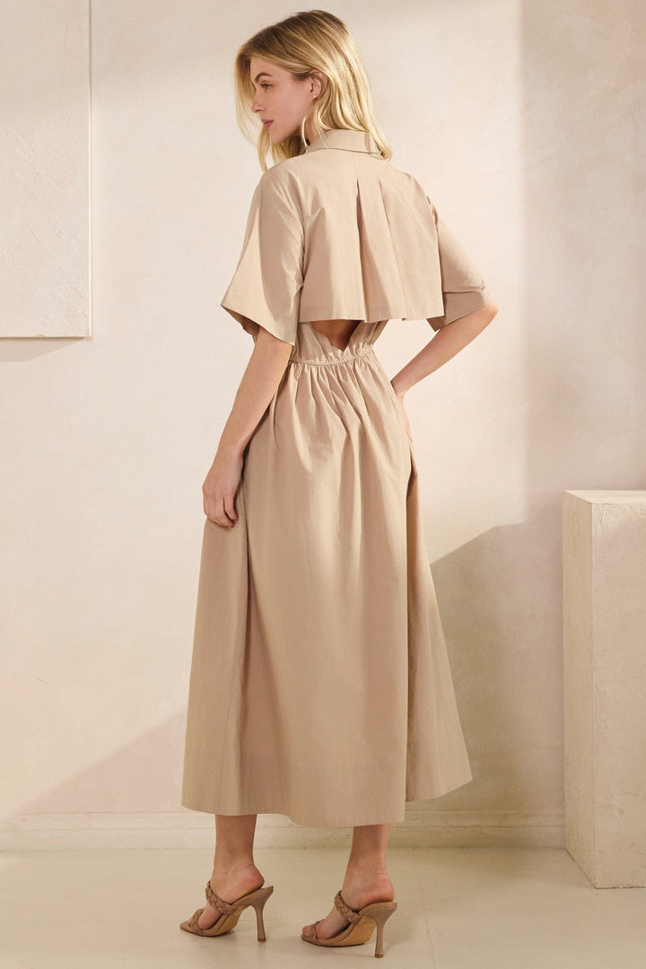 Tres Bien Dress Kamila Poplin Maxi Dress