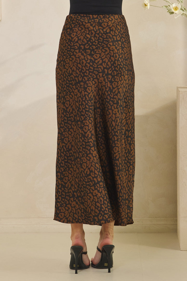 Tres Bien Skirt Rosie Leopard Skirt