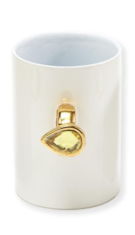 Two's Company Drinkware Canary Yellow Put a Ring on It Mug