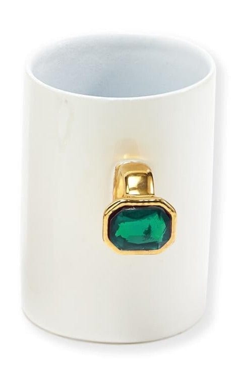 Two's Company Drinkware Emerald Put a Ring on It Mug