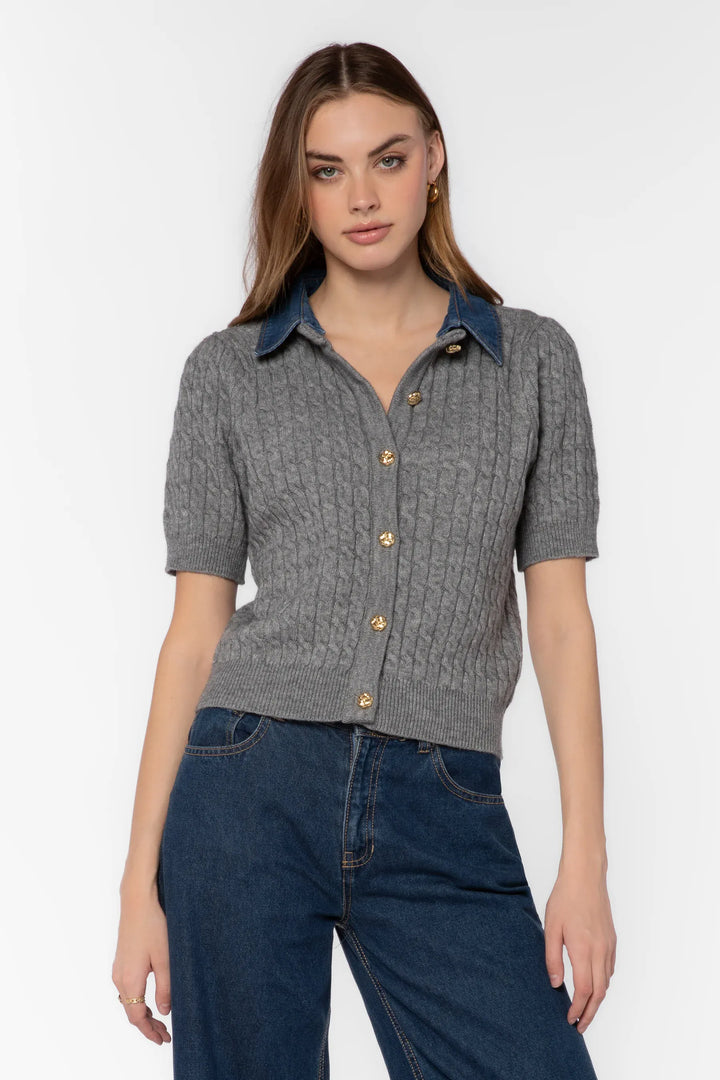 Velvet Heart Cardigan Rosie Cable Knit Cardi