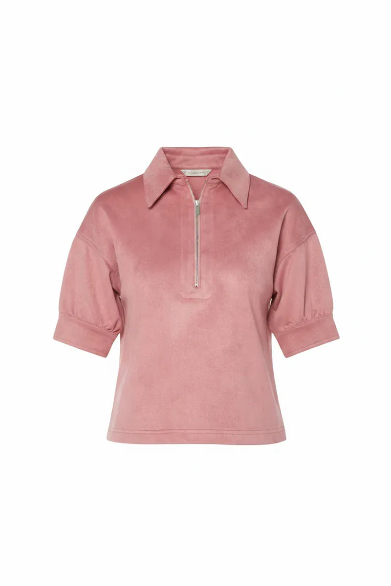 Velvet Heart Top Adelina Suede Top