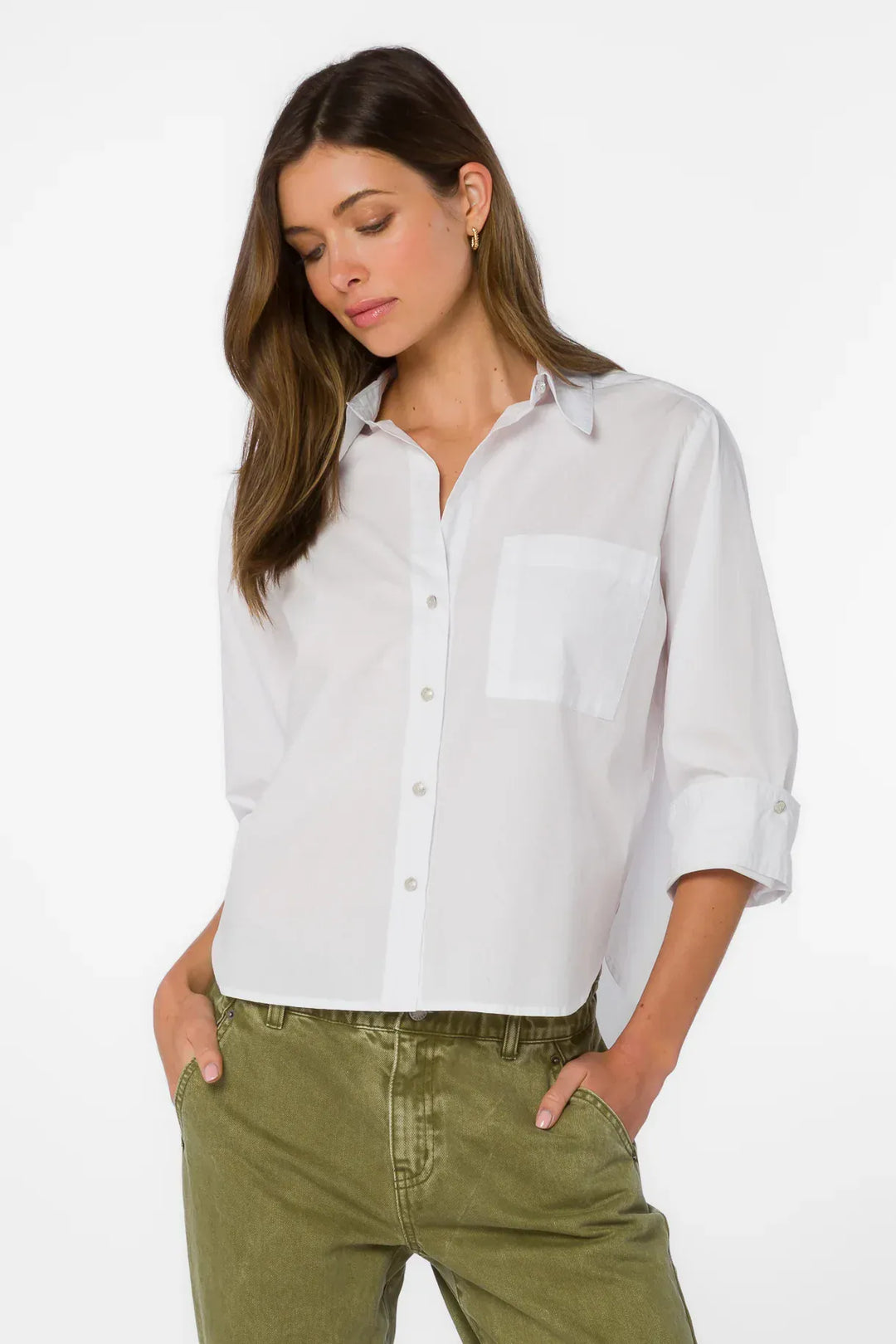 Velvet Heart Top Optic White / XS Valencia Shirt