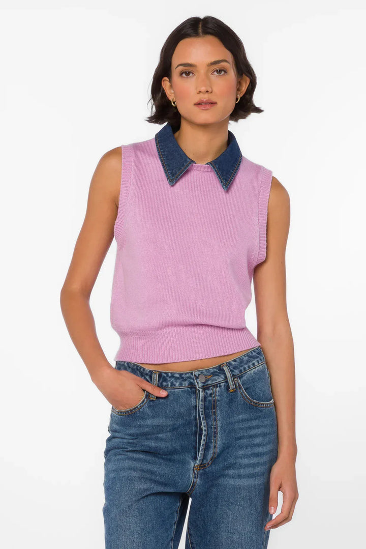 Velvet Heart Vest Orchid Glow / XS Renier Sweater Vest