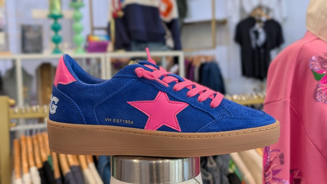 Vintage Havana Sneaker Electric Blue / Pink Pop / 5.5 Denisse 45