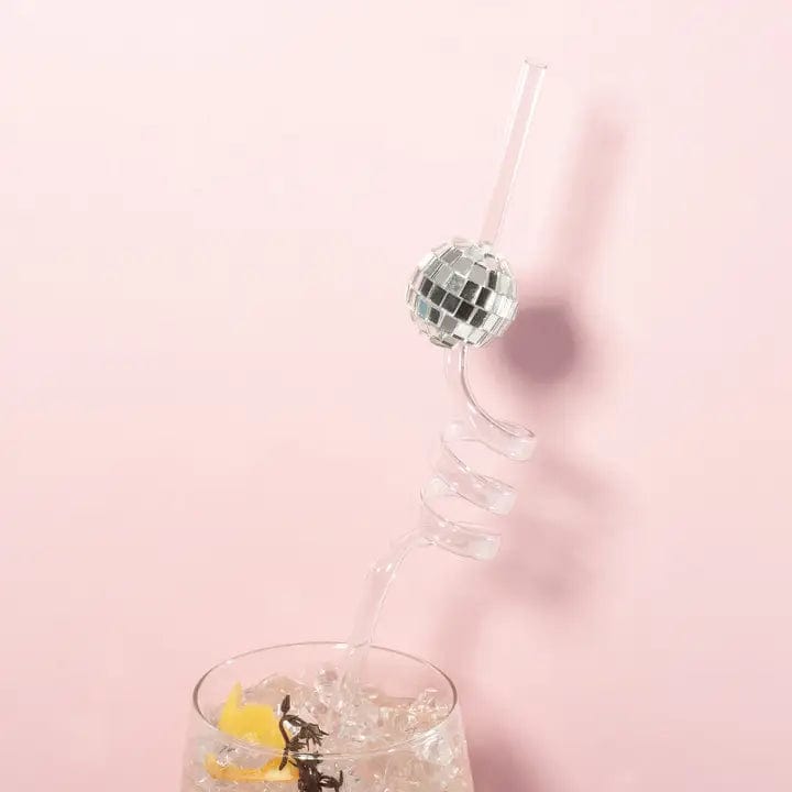 ViVi Vitello Drinkware Disco Ball Straws