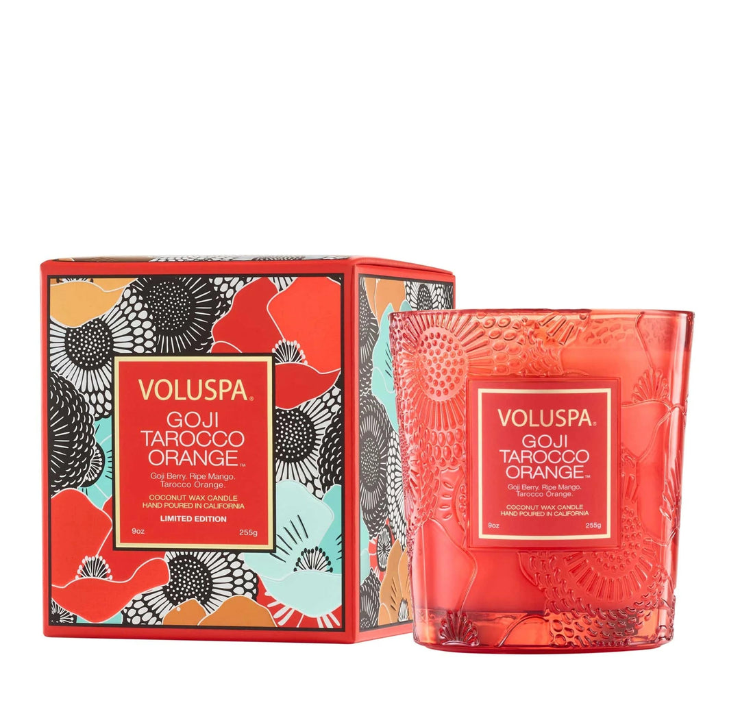 Voluspa Candles Goji Tarocco Orange / Classic 9oz Voluspa XXV Anniversary Candle