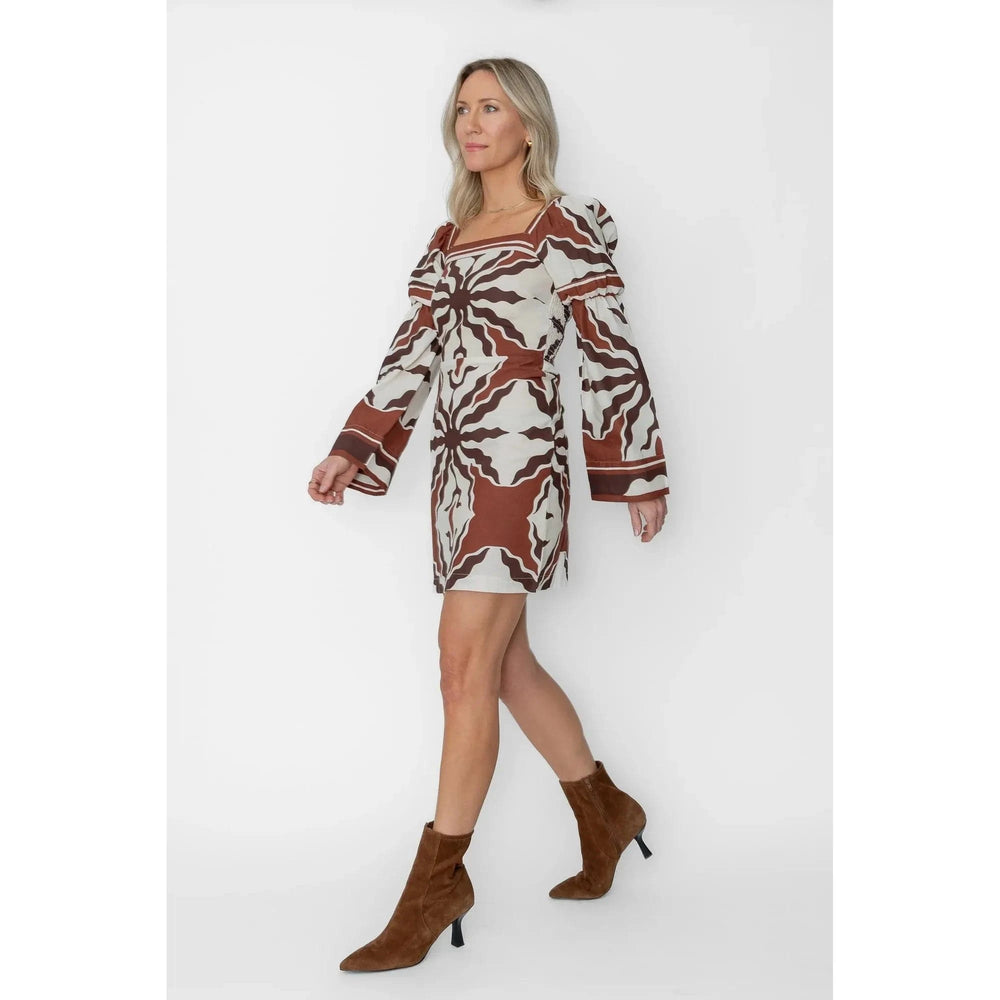 West Of. Dress Martine Linen Blend Dress