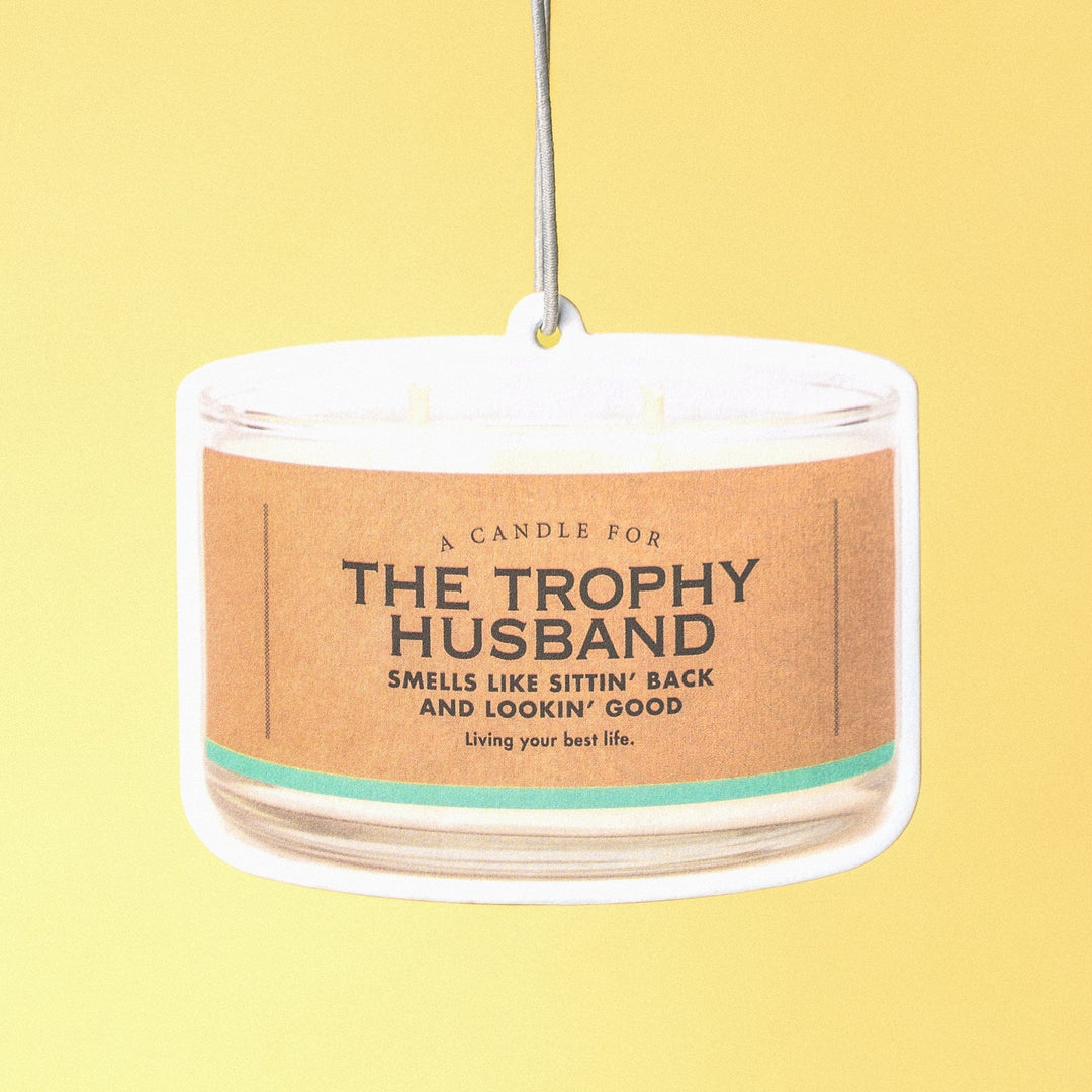 Whiskey River Soap Co. Gift The Trophy Husband Whiskey River Candle Air Freshener