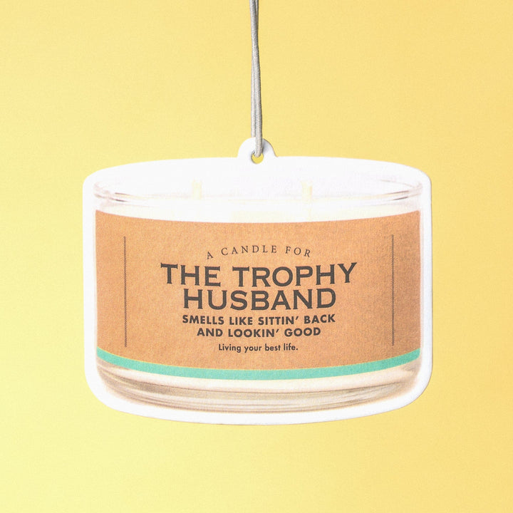 Whiskey River Soap Co. Gift The Trophy Husband Whiskey River Candle Air Freshener