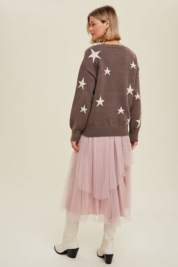 Wishlist Apparel Sweater Moniqa Star Sweater