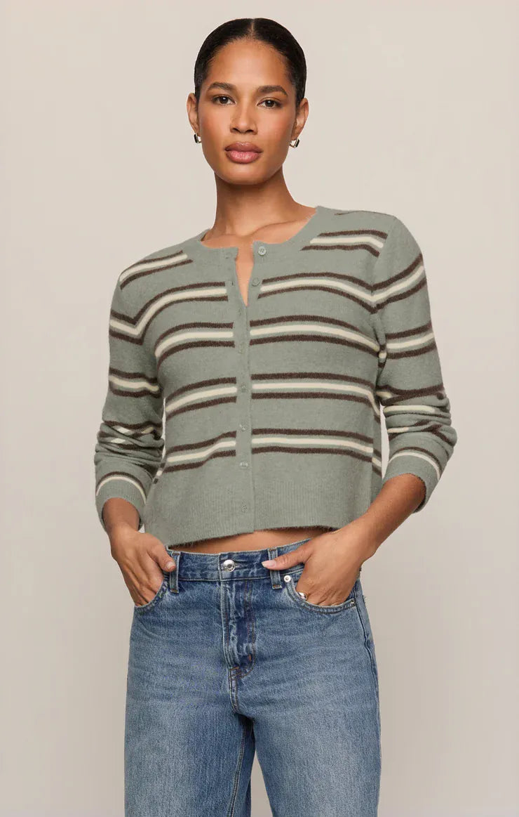 Z Supply Cardigan Medina Cozy Stripe Cardigan