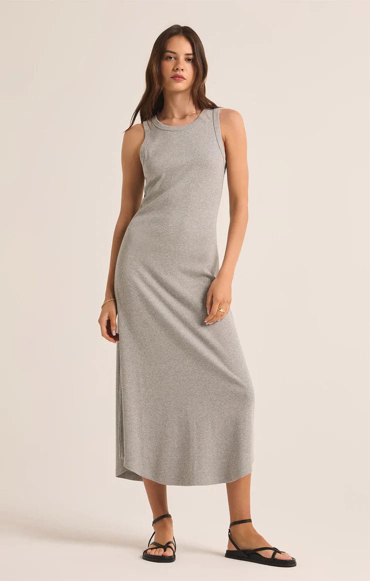 Z Supply Dress Classic Heather Grey / XS Goodwin Midi Dress