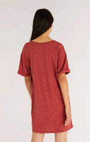 Z Supply Dress Dahlia V-Neck T-Shirt Dress