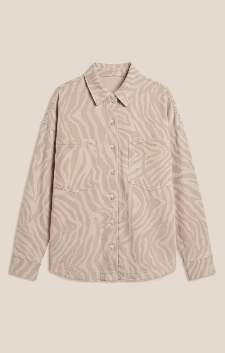 Z Supply Jacket All Day Knit Zebra Jacket