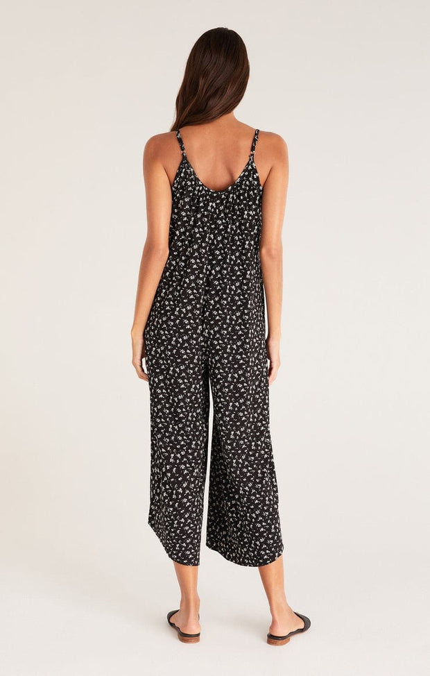 Z Supply Jumpsuit Ditsy Flared Jumpsuit