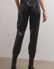 Z Supply Lenora Faux Leather Jogger