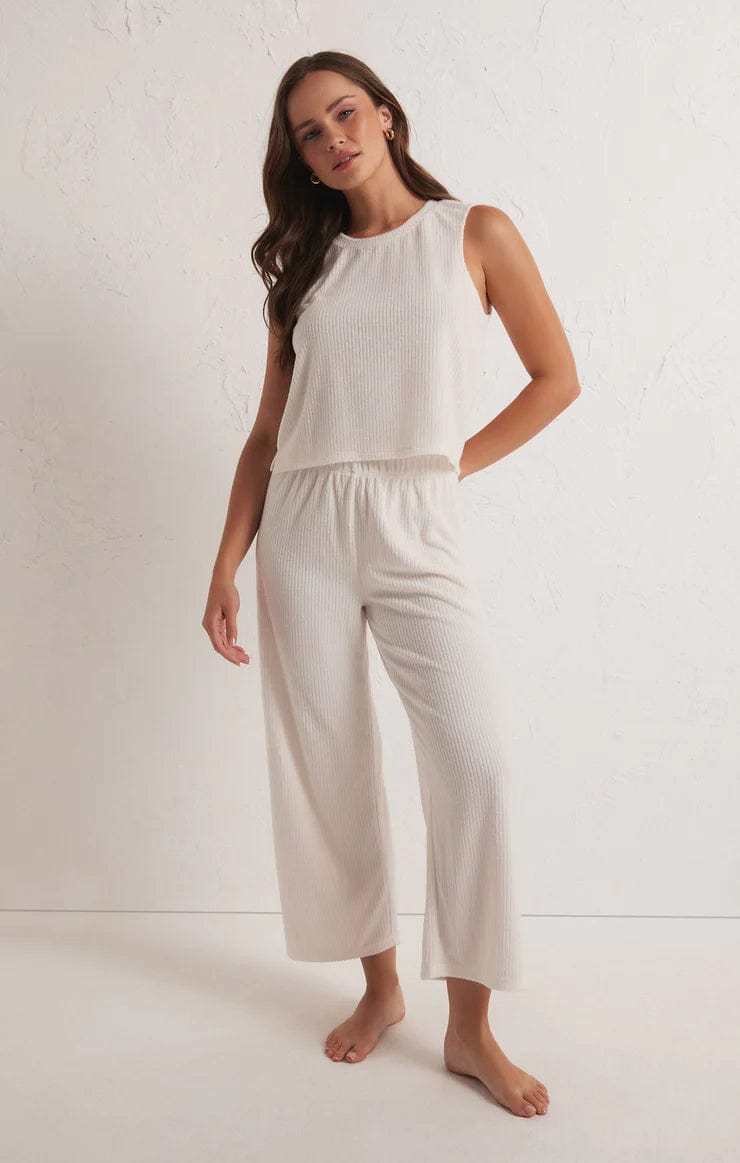 Z Supply Loungewear Beachy Rib Terry Pant