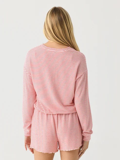 Z Supply Loungewear Bisous Stripe LS Top