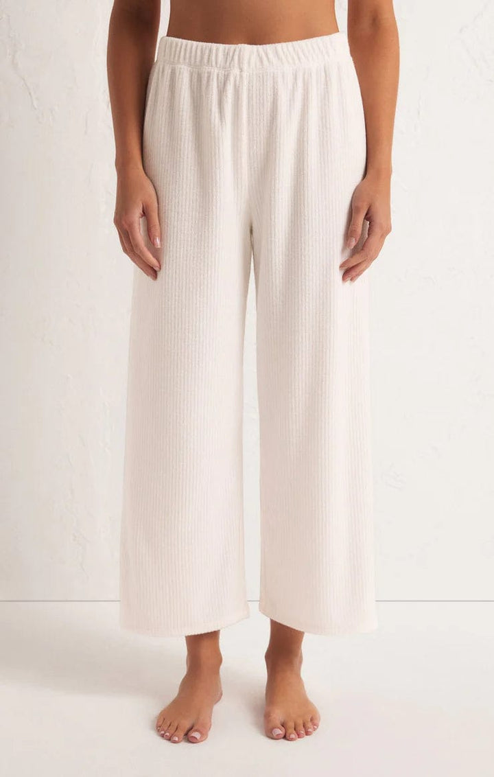 Z Supply Loungewear Cloud Dancer / XS Beachy Rib Terry Pant