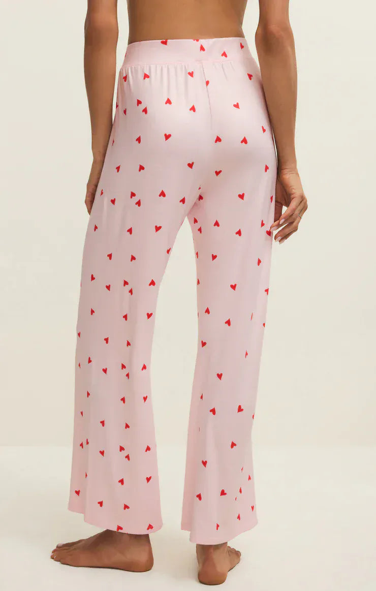 Z Supply Loungewear Luxe Heart Pant