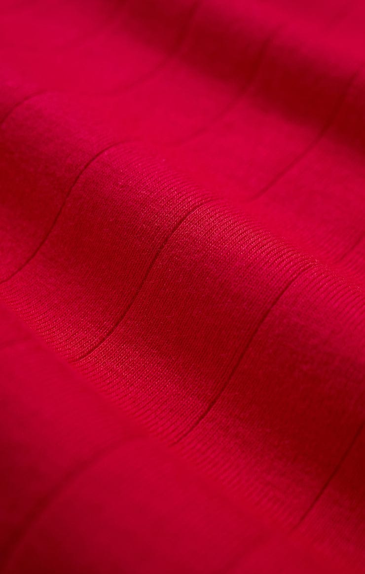 Z Supply Loungewear Seeing Red Rib Tank