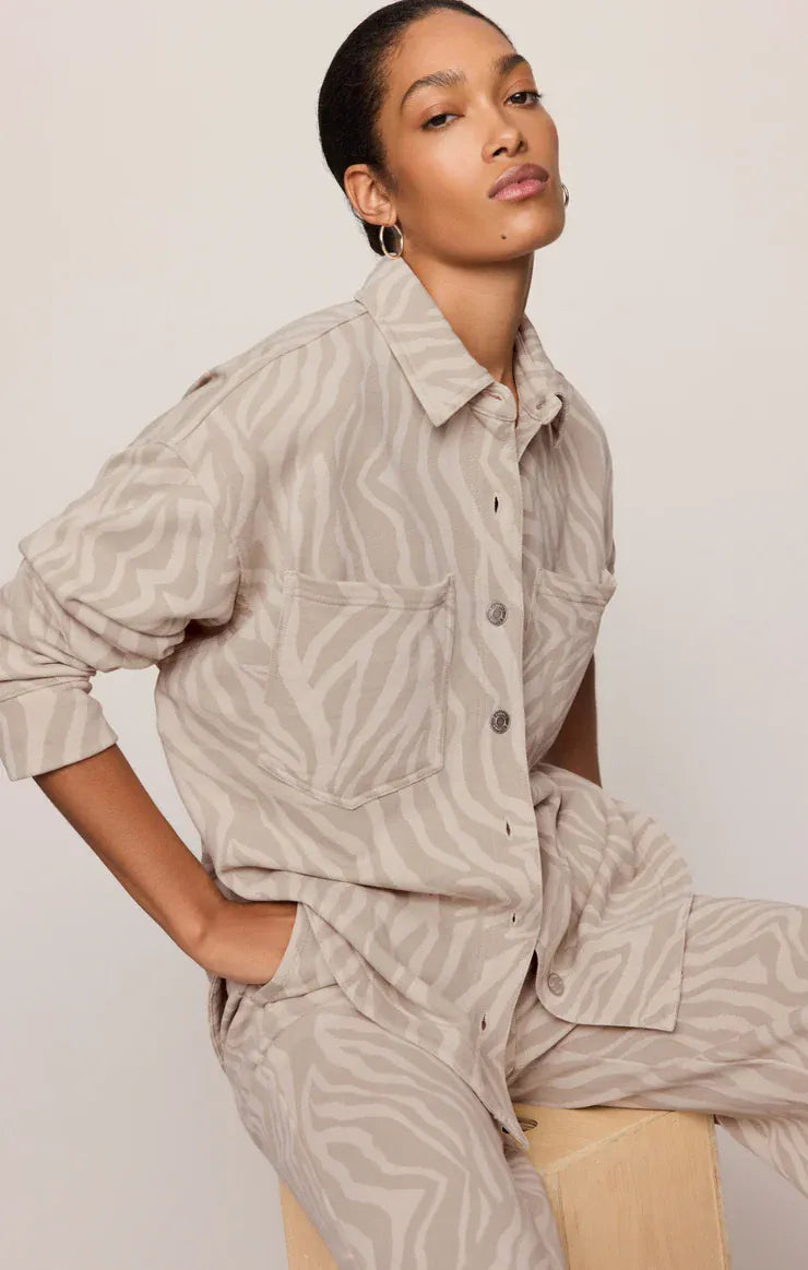 Z Supply Pants Hunter Knit Zebra Pant