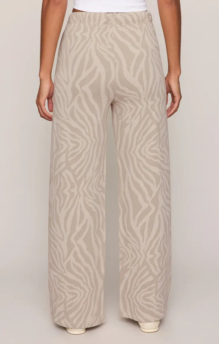 Z Supply Pants Hunter Knit Zebra Pant
