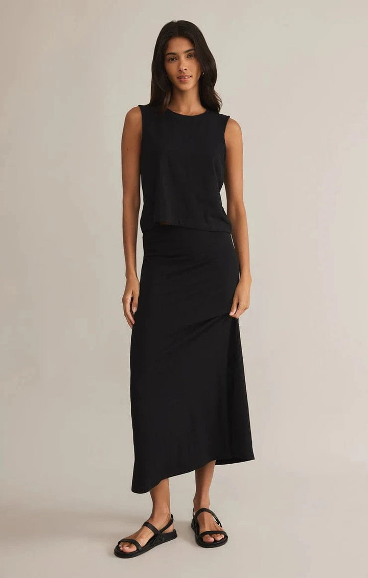 Z Supply Skirt Delavine Textured Midi Skirt