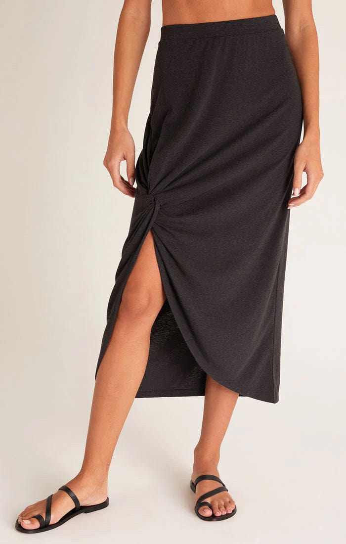 Z Supply Skirt Sabina Triblend Knot Skirt