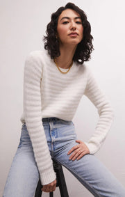 Z Supply Sweater Bowie Cropped Sweater