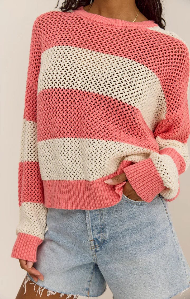 Z Supply Sweater Broadbeach Stripe Sweater