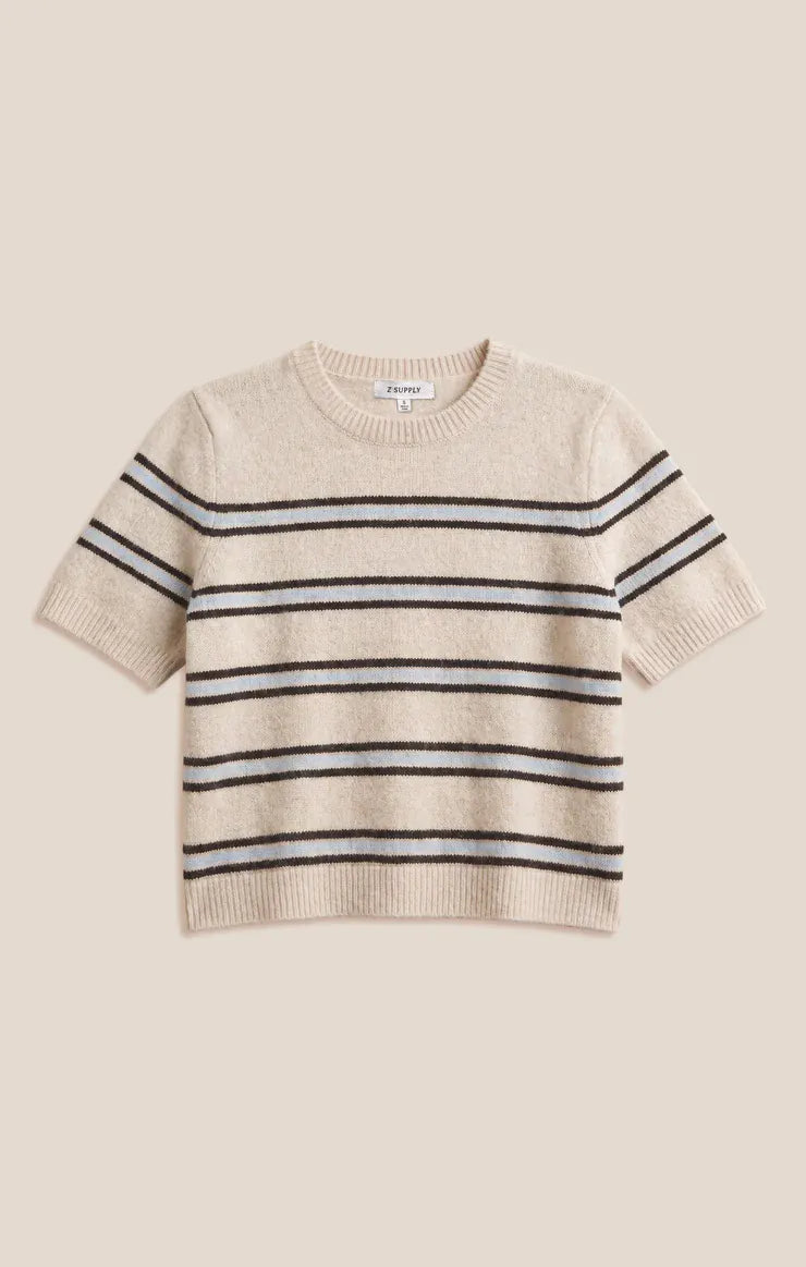 Z Supply Sweater Gatewood Stripe Sweater Tee