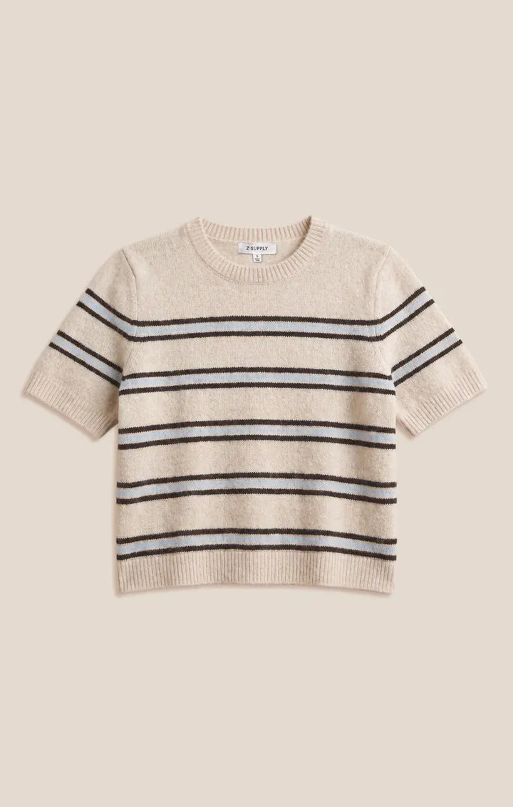 Z Supply Sweater Gatewood Stripe Sweater Tee