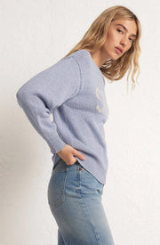 Z Supply Sweater Waves and Salty Sweater