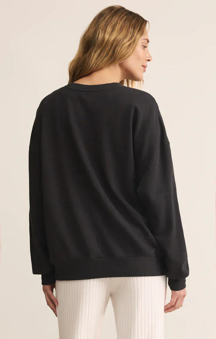 Z Supply Sweatshirt Celebrate Champagne Sweatshirt