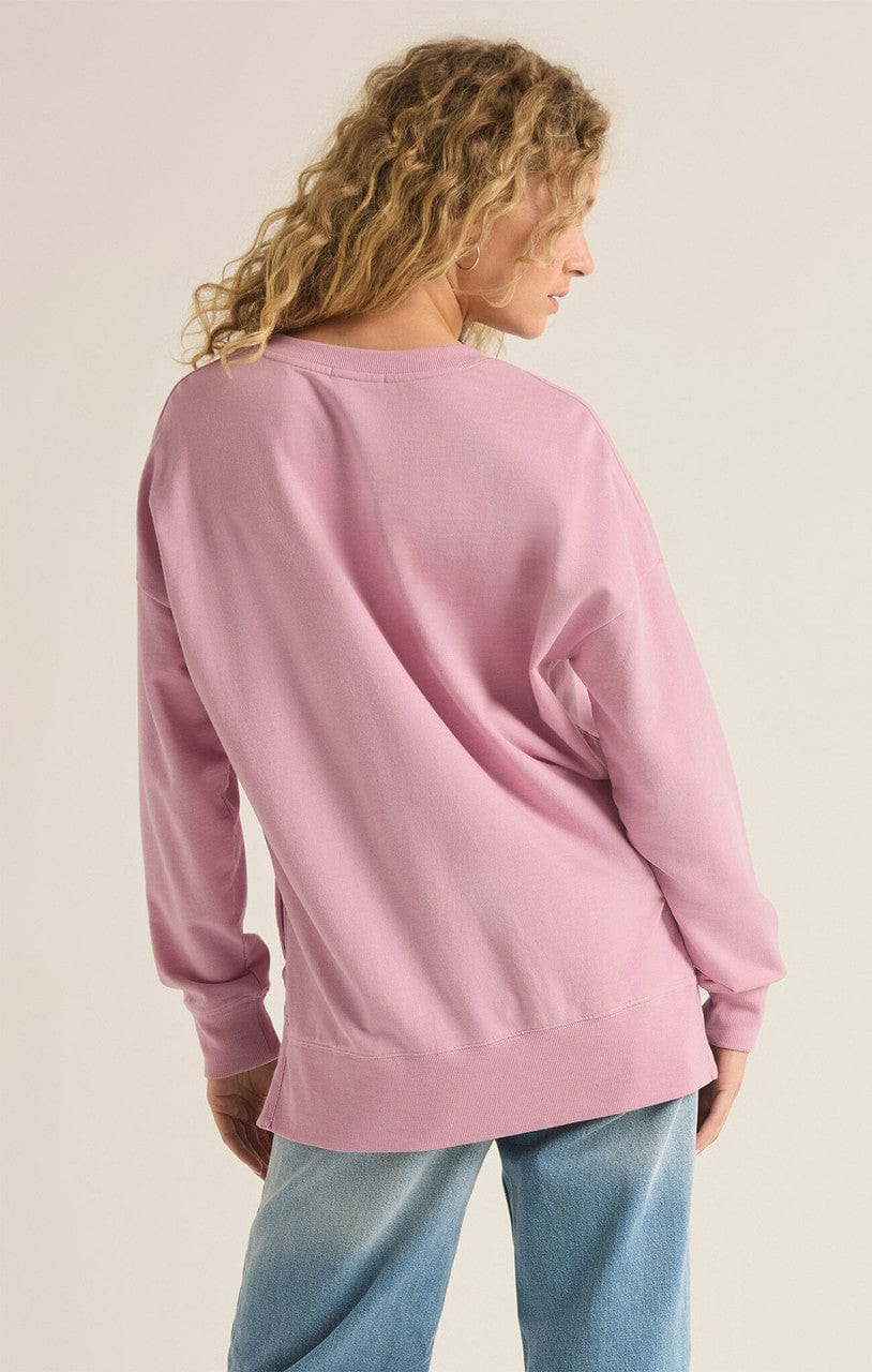 Z Supply Sweatshirt Modern V-Neck Weekender