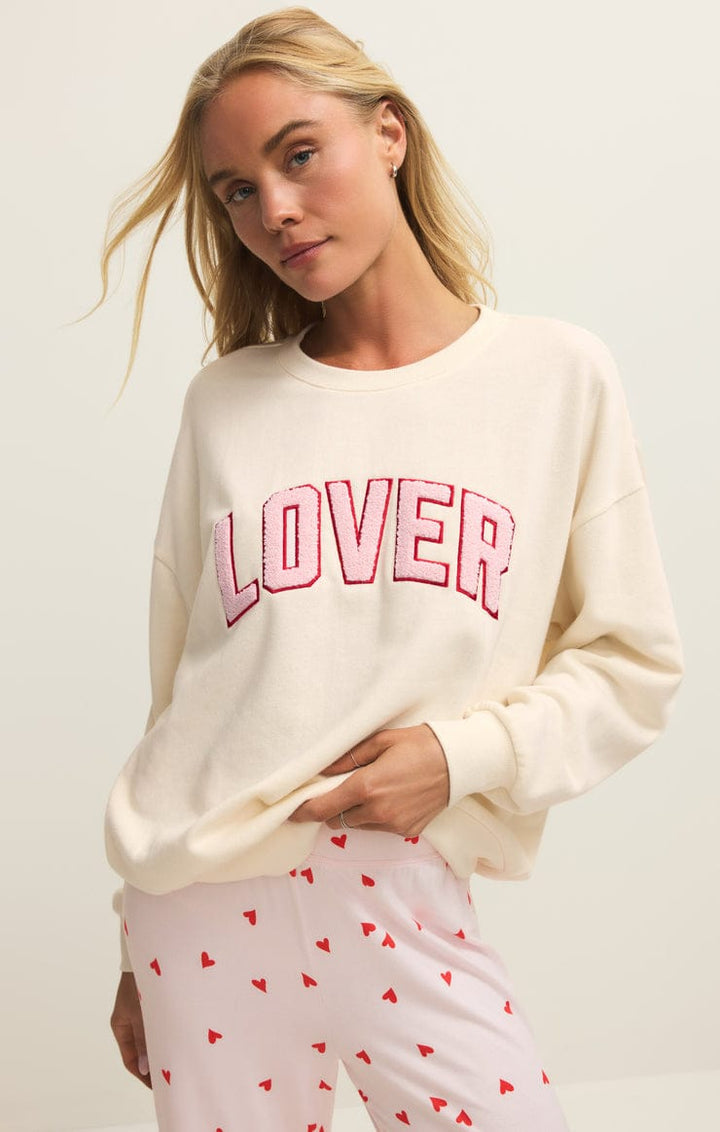 Z Supply Sweatshirt Oversized Lover Sweatshirt