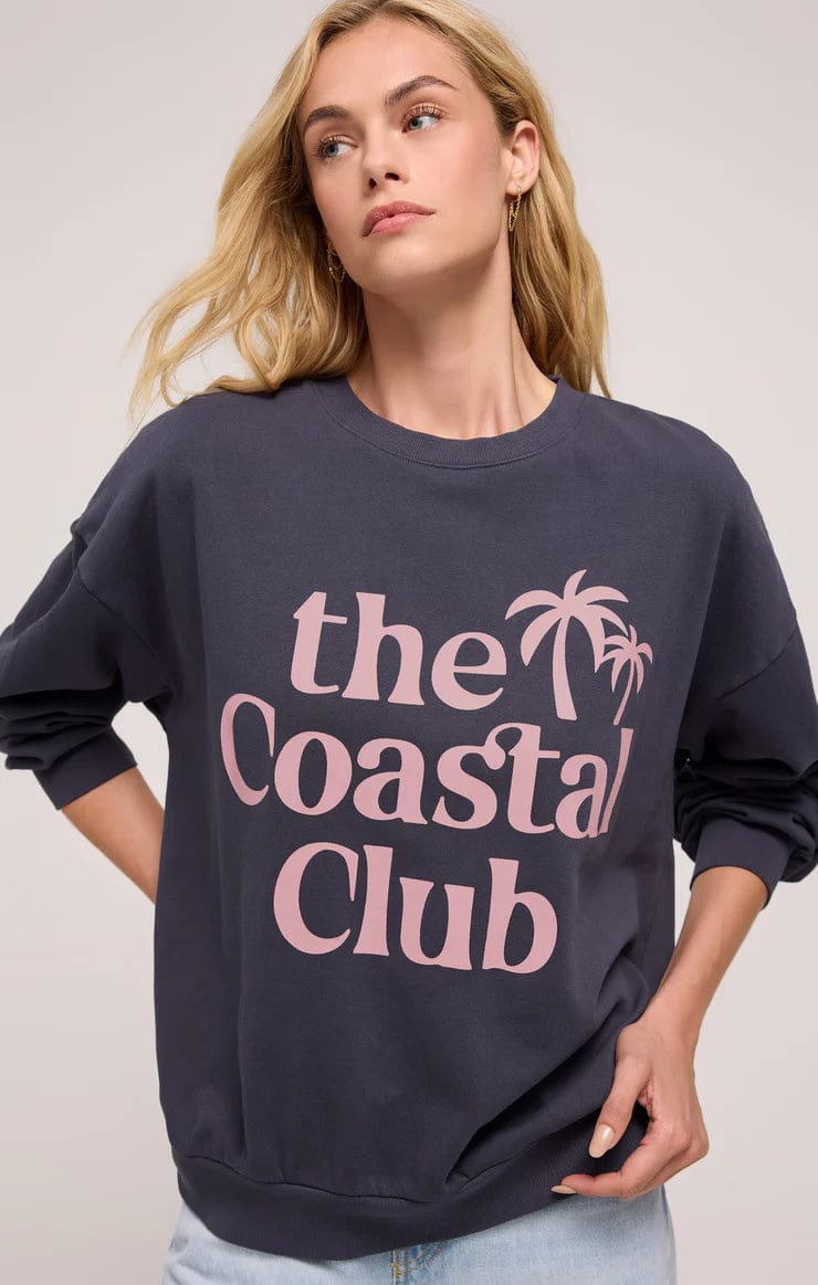 Z Supply Sweatshirt Supernova / XS Coastal Club Sunday Sweatshirt