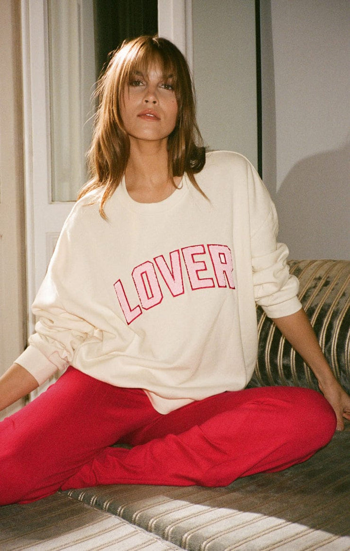Z Supply Sweatshirt Vanilla Ice / XS Oversized Lover Sweatshirt