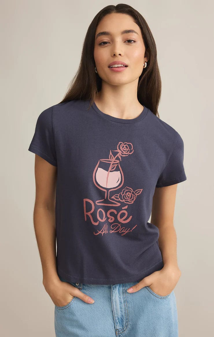 Z Supply Tee Rose Tourist Tee