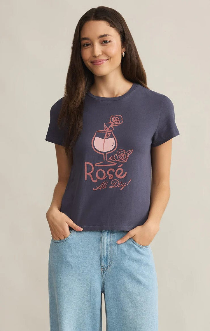 Z Supply Tee Rose Tourist Tee