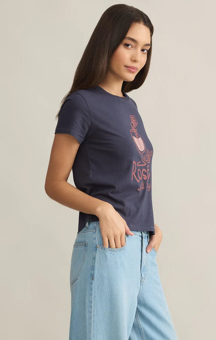 Z Supply Tee Rose Tourist Tee