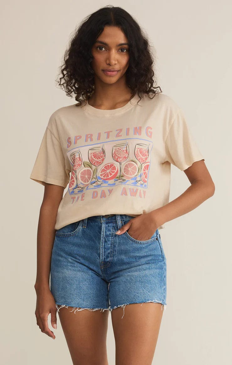 Z Supply Tee Spritz Boyfriend Tee