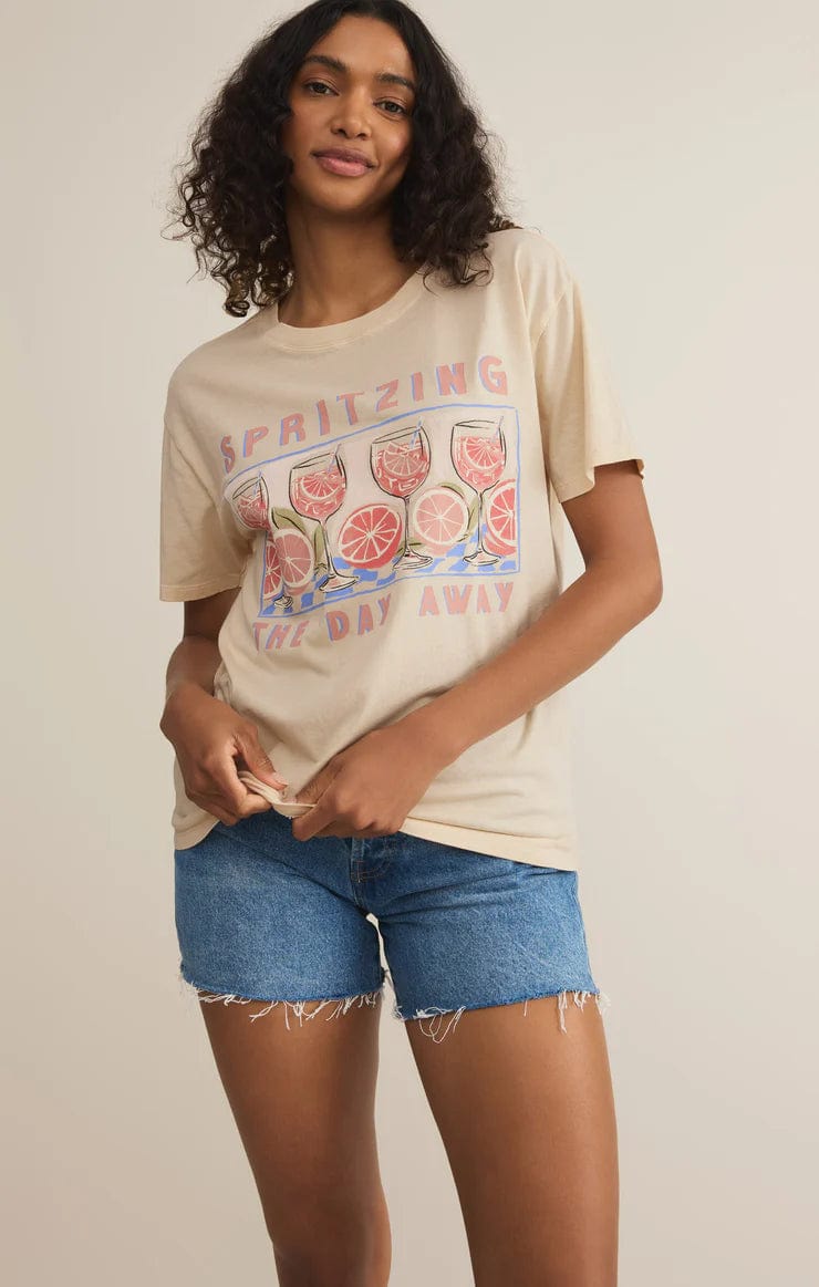 Z Supply Tee Spritz Boyfriend Tee