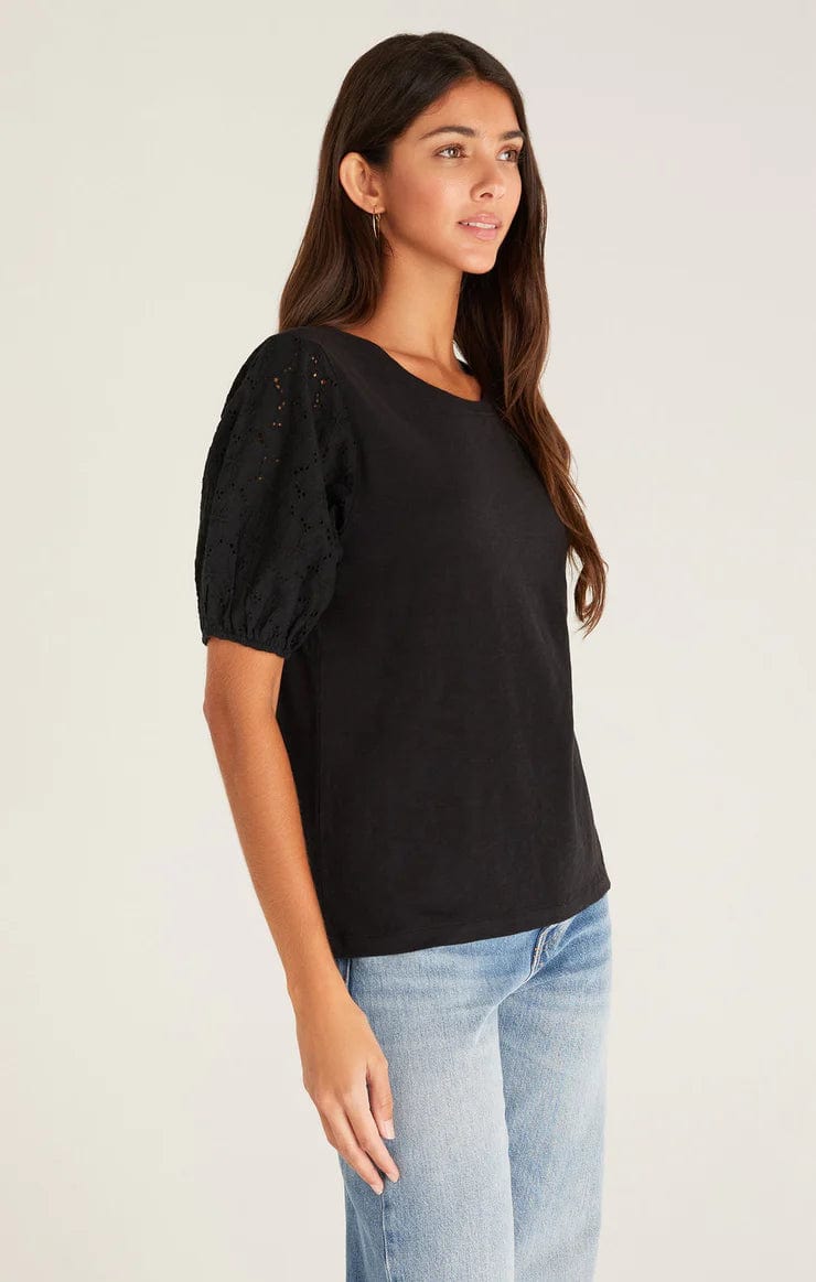 Z Supply Top Isabel Eyelet Top