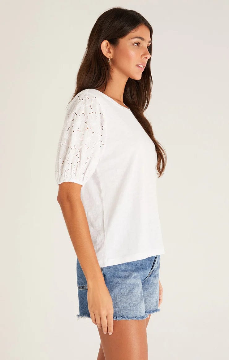 Z Supply Top Isabel Eyelet Top